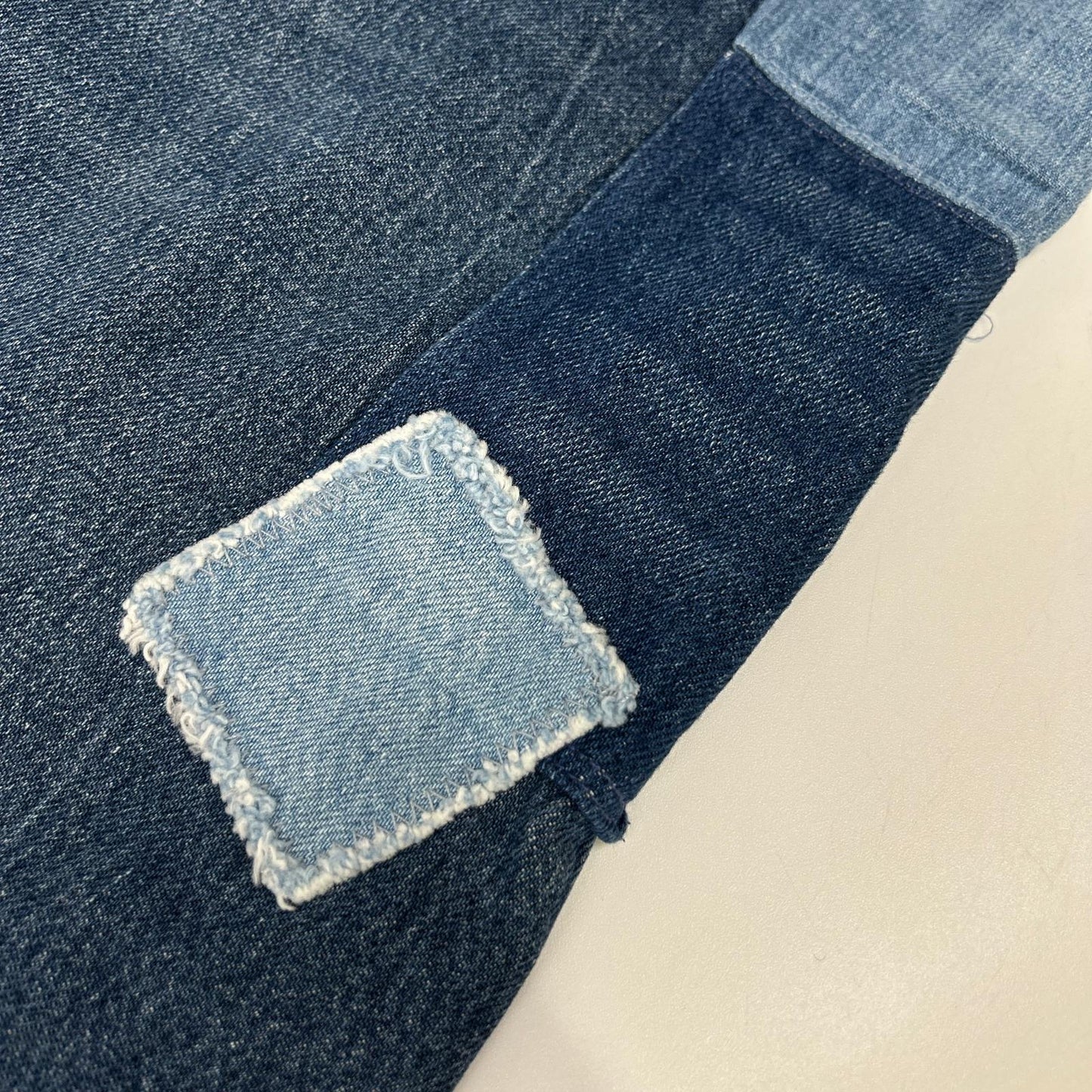 POLObyRalphLauren ポロラルフローレン パッチワーク デニムバギーパンツ ボトムス