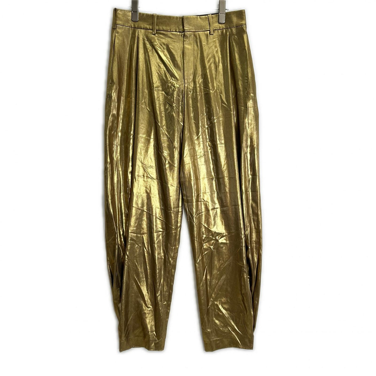 RalphLauren PURPLE LABEL ラルフローレン パープルレーベル ゴールド リラックスパンツ ボトムス