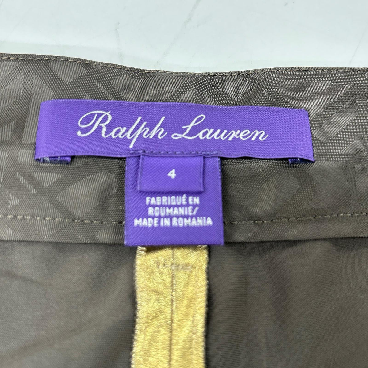 RalphLauren PURPLE LABEL ラルフローレン パープルレーベル ゴールド リラックスパンツ ボトムス