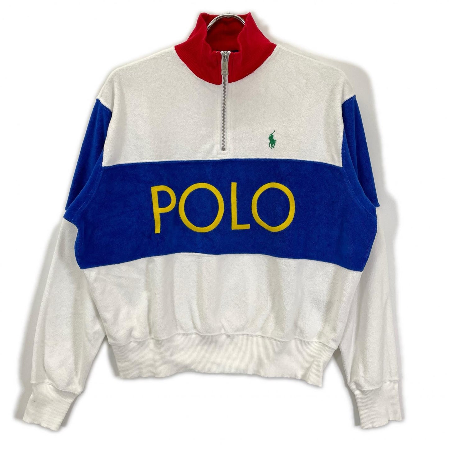 POLObyRalphLauren ポロラルフローレン ハーフジップトップス&ショーツ タオル生地セットアップ スーツ セットアップ