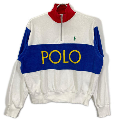 POLObyRalphLauren ポロラルフローレン ハーフジップトップス&ショーツ タオル生地セットアップ スーツ セットアップ