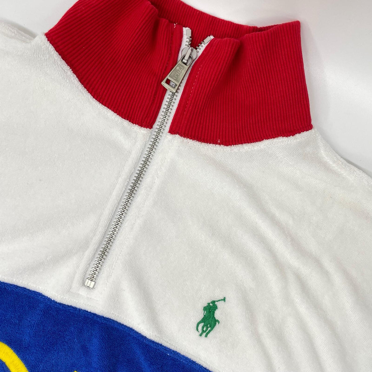 POLObyRalphLauren ポロラルフローレン ハーフジップトップス&ショーツ タオル生地セットアップ スーツ セットアップ
