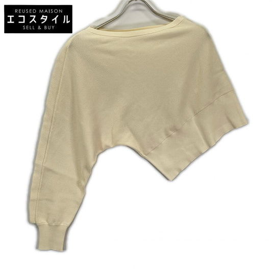 Max Mara マックスマーラ アイボリー A4.MMF.MGL.08T 変形ニット トップス