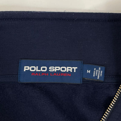 PoloSportRalphLauren ポロスポーツラルフローレン ネイビー ハーフジップスウェットシャツ トップス