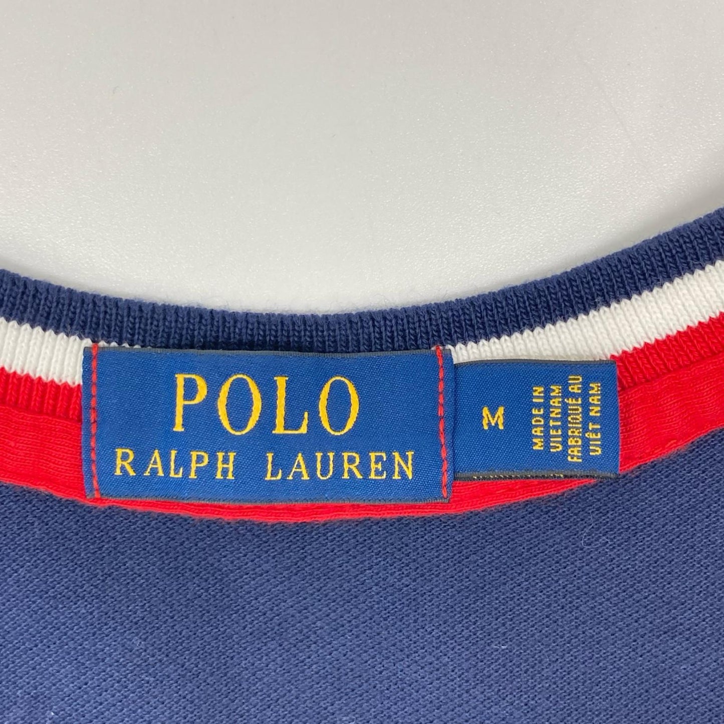 POLObyRalphLauren ポロラルフローレン ネイビー ネイビー　USAプリント タンクトップシャツ トップス