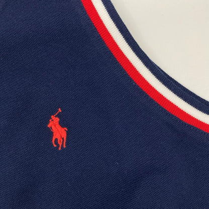 POLObyRalphLauren ポロラルフローレン ネイビー ネイビー　USAプリント タンクトップシャツ トップス