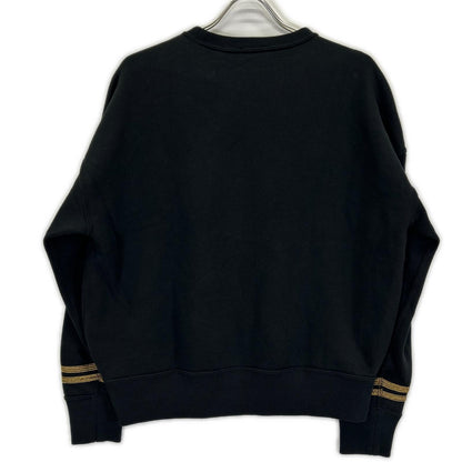 POLObyRalphLauren ポロラルフローレン ブラック ゴールド刺繍 現行QRtタグ スウェットトレーナ トップス