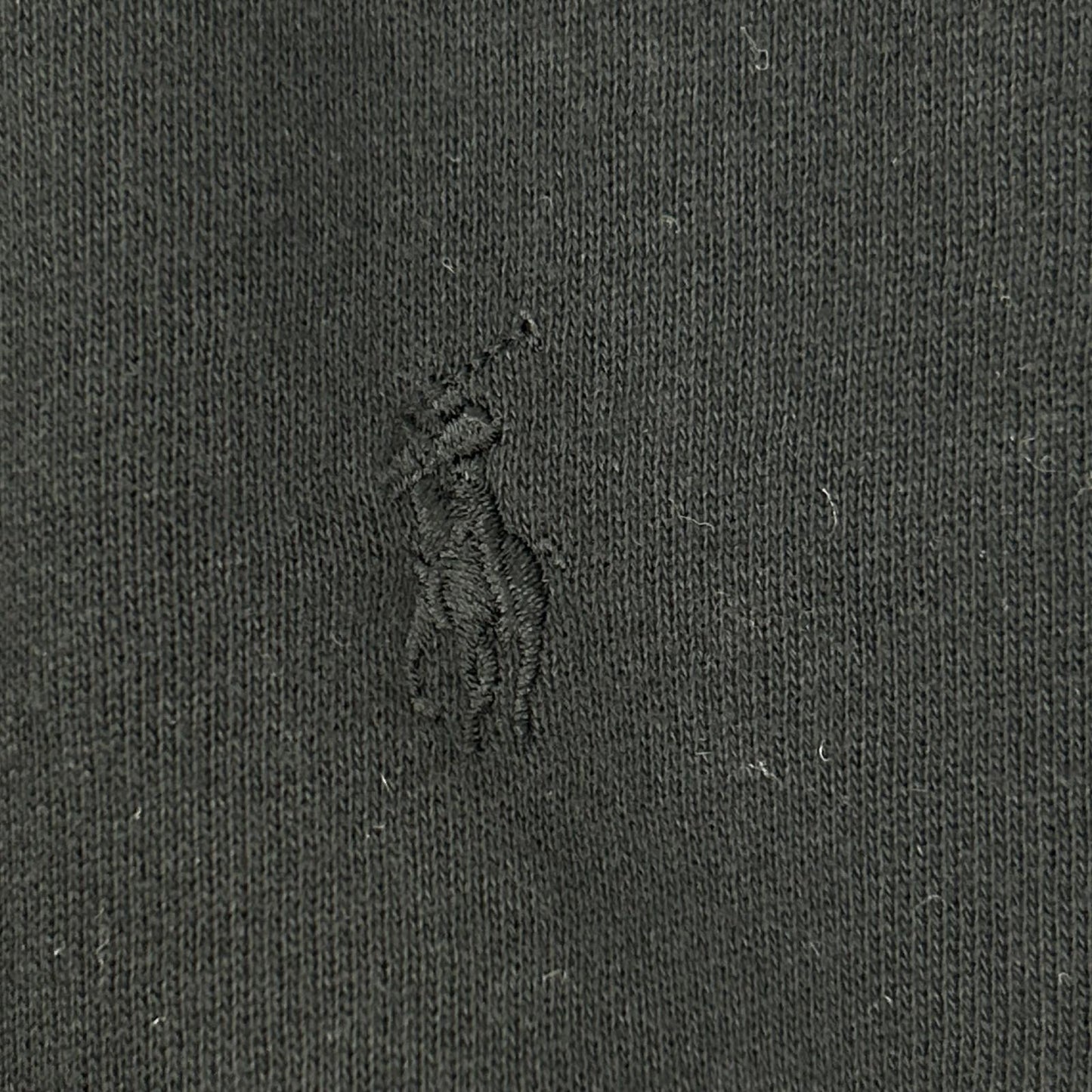 POLObyRalphLauren ポロラルフローレン ブラック ゴールド刺繍 現行QRtタグ スウェットトレーナ トップス