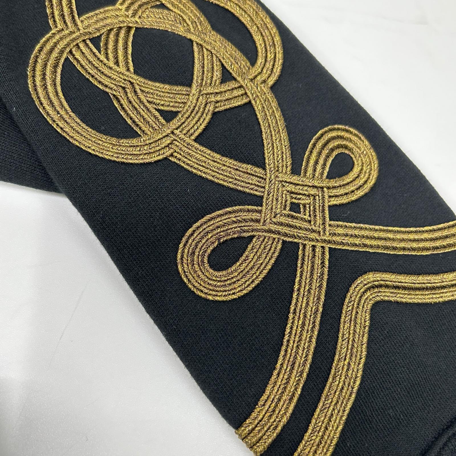 POLObyRalphLauren ポロラルフローレン ブラック ゴールド刺繍 現行QRtタグ スウェットトレーナ トップス