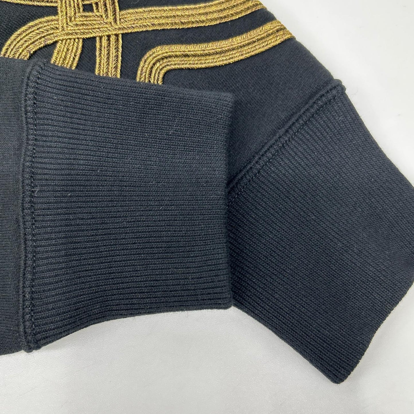 POLObyRalphLauren ポロラルフローレン ブラック ゴールド刺繍 現行QRtタグ スウェットトレーナ トップス