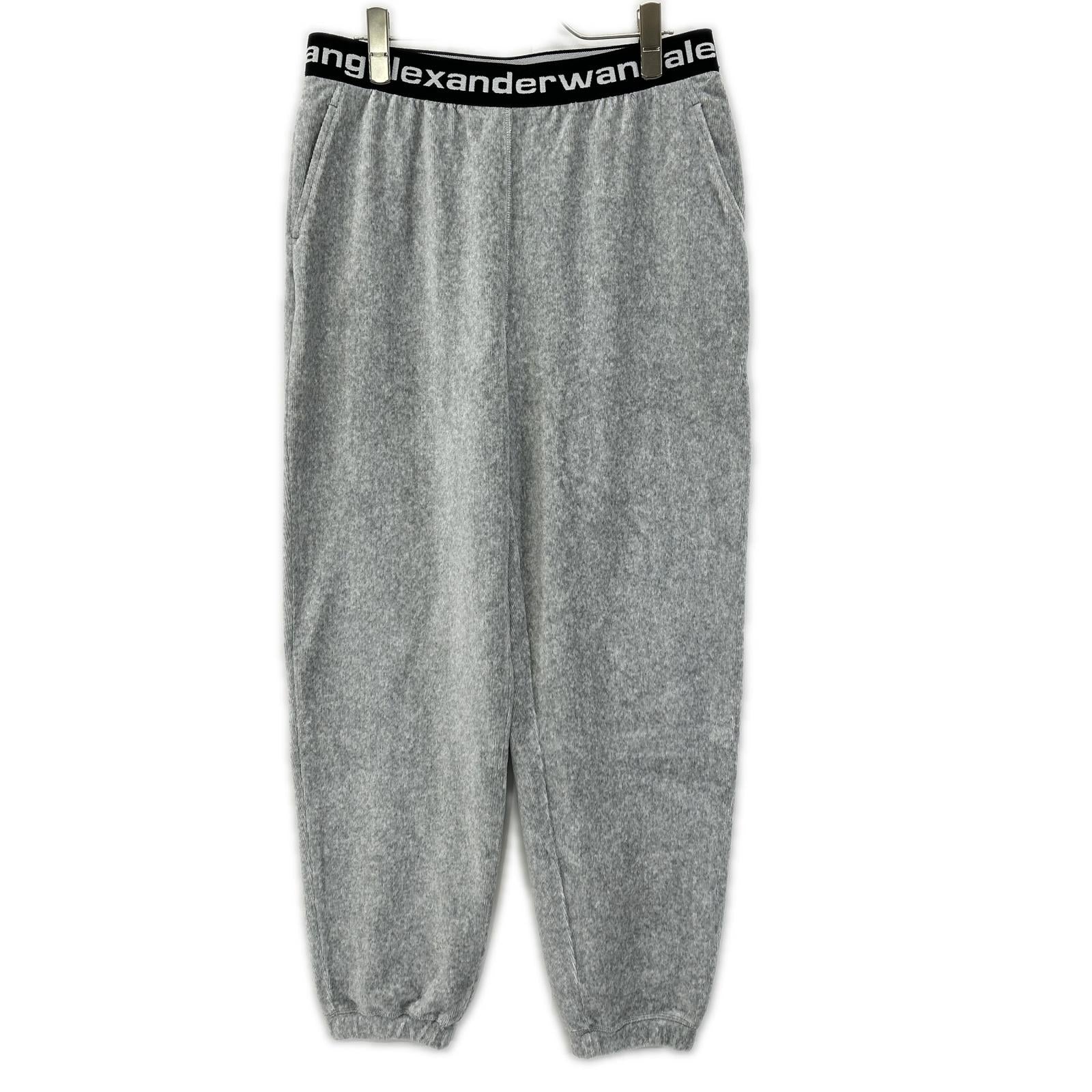 ALEXANDER WANG アレキサンダーワン 【Alexander Wang.T】グレー コーデュロイジョガーパンツ ボトムス