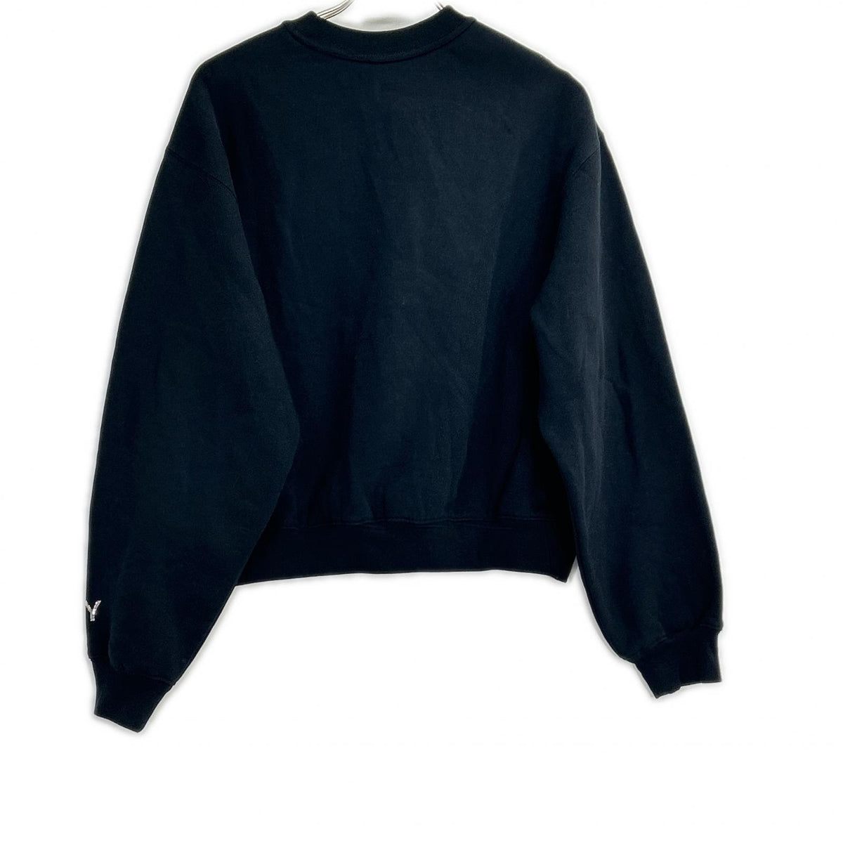 ALEXANDER WANG アレキサンダーワン 【Alexander Wang.T】ブラック ロゴスウェットトレーナ トップス