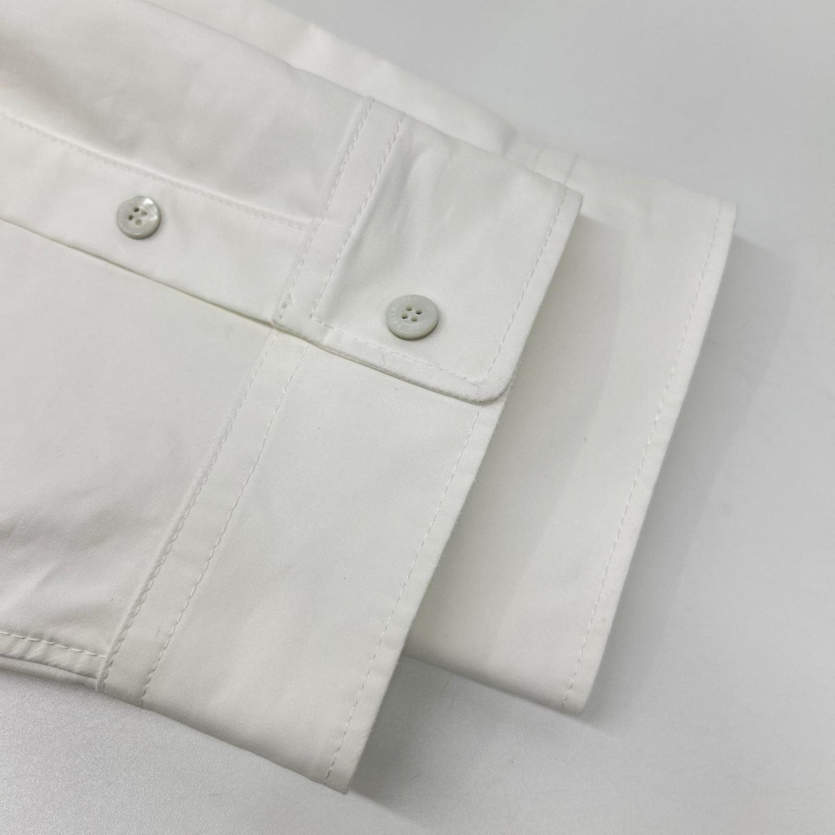 BALENCIAGA バレンシアガ 24年 794462 ホワイト オーバーサイズ長袖シャツ トップス