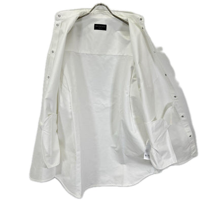 BALENCIAGA バレンシアガ 24年 794462 ホワイト オーバーサイズ長袖シャツ トップス
