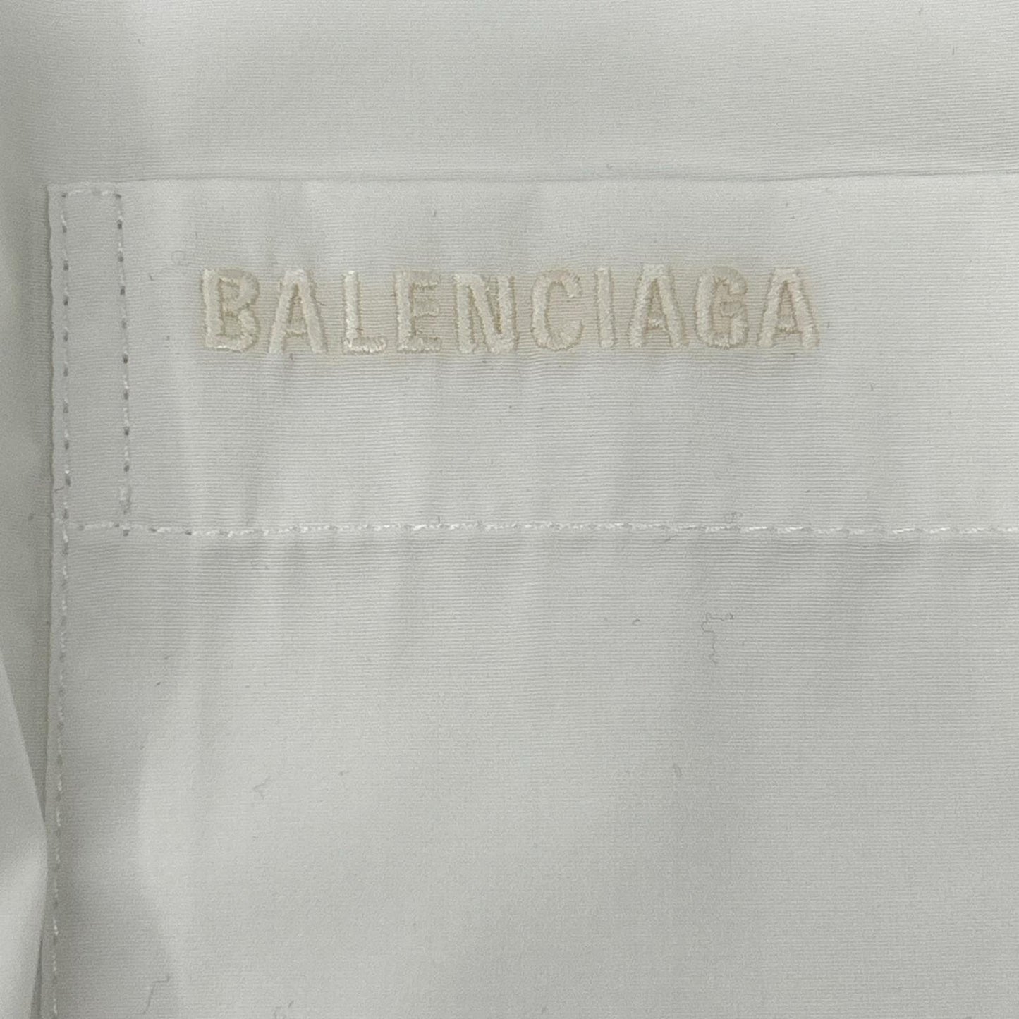 BALENCIAGA バレンシアガ 21年 694648 オーバーサイズ長袖シャツ トップス