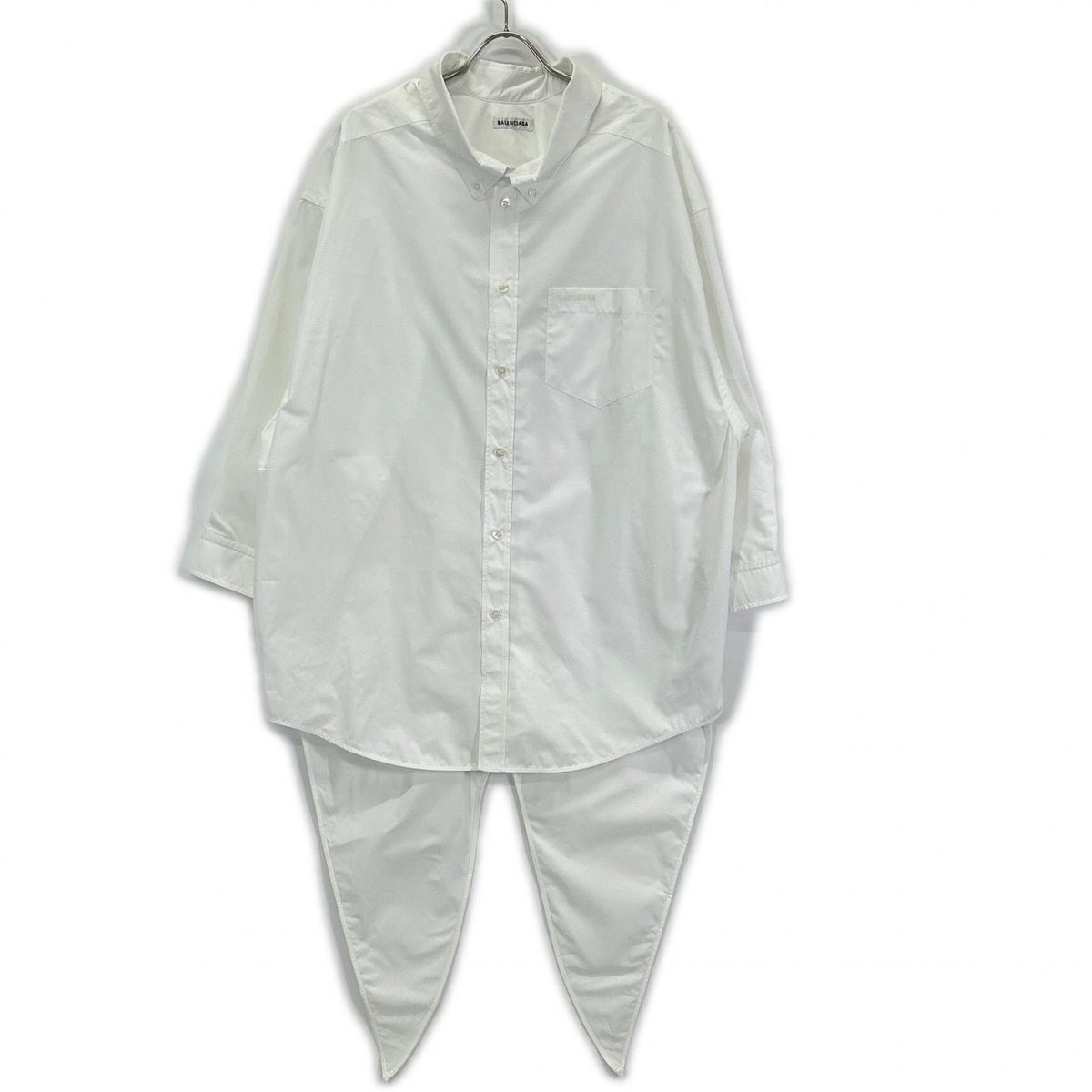 BALENCIAGA バレンシアガ 21年 694648 オーバーサイズ長袖シャツ トップス