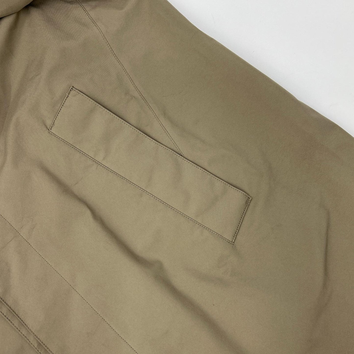 HERNO ヘルノ ベージュ ナイロン GORE-TEX Laminar ステンカラーコート コート