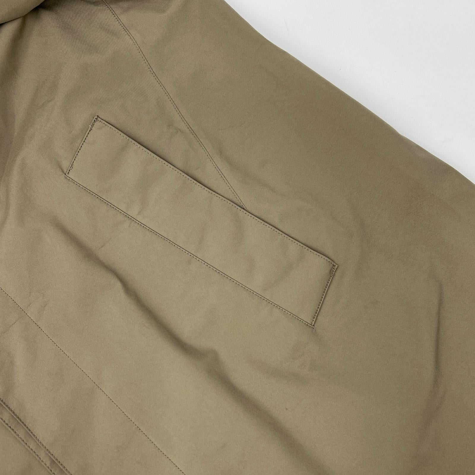 HERNO ヘルノ ベージュ ナイロン GORE-TEX Laminar ステンカラーコート コート