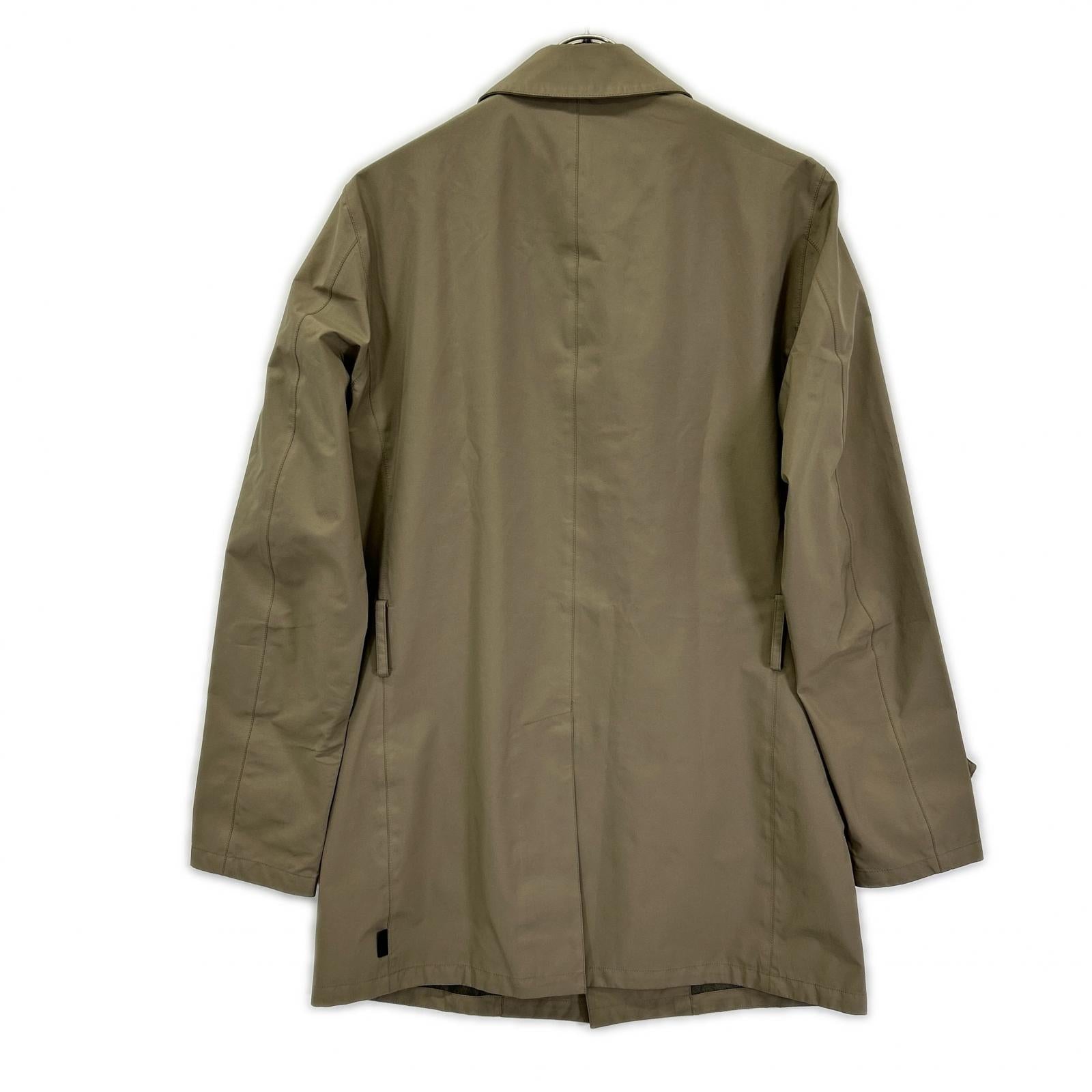HERNO ヘルノ ベージュ ナイロン GORE-TEX Laminar ステンカラーコート コート