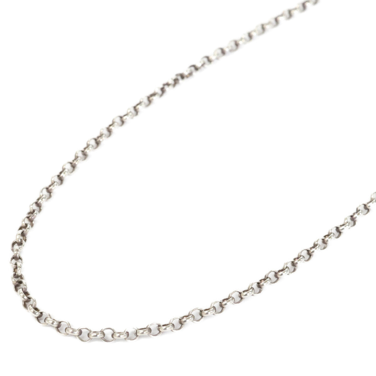 Chrome hearts クロムハーツ 美品 925 18インチ ロールチェーン ネックレス