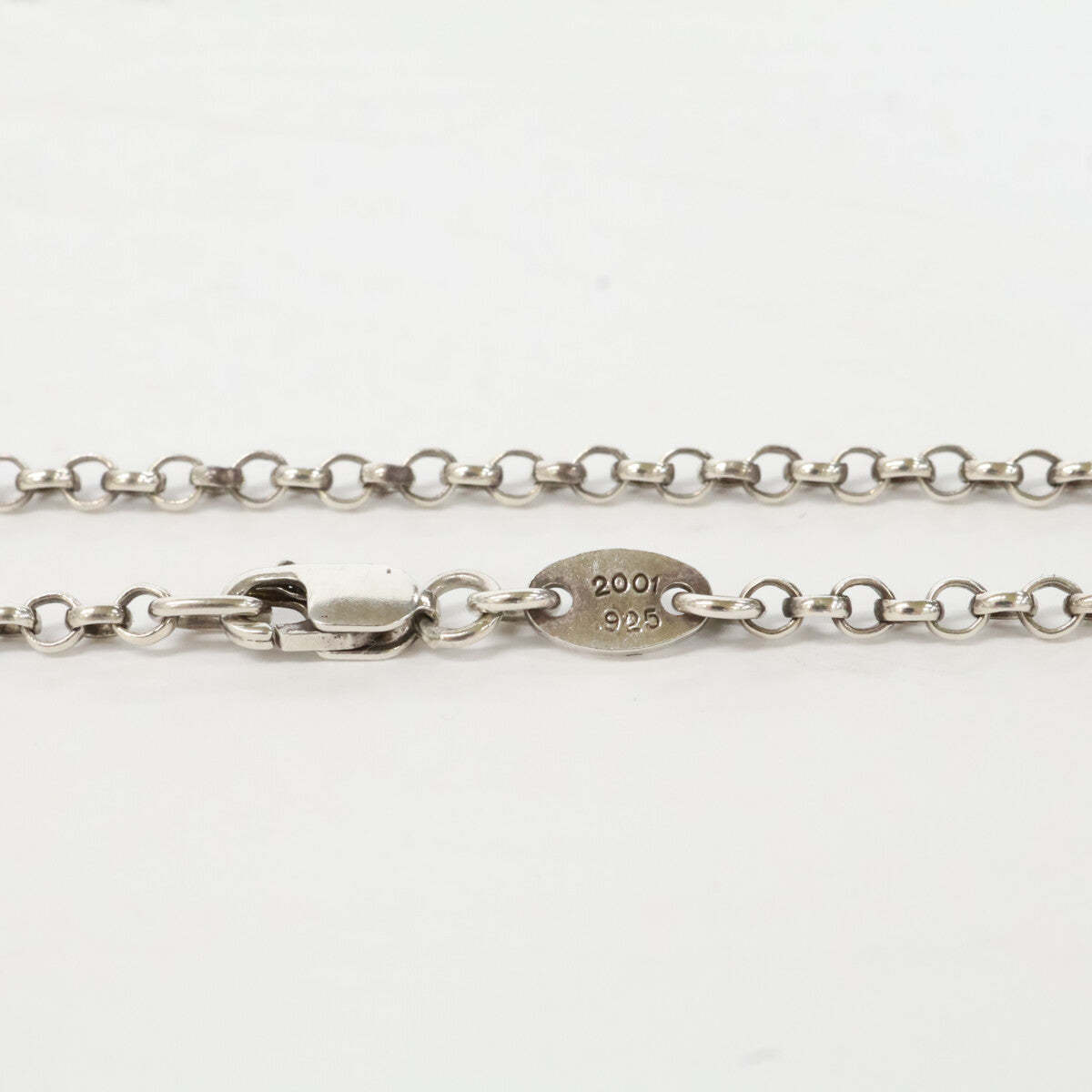 Chrome hearts クロムハーツ 美品 925 18インチ ロールチェーン ネックレス