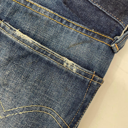 LEVI'S リーバイス 00年製 インディゴ ボタン裏555 バレンシア工場 501XX ボタンフライ ストレートデニムパンツ ボトムス