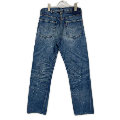 LEVI'S リーバイス 00年製 インディゴ ボタン裏555 バレンシア工場 501XX ボタンフライ ストレートデニムパンツ ボトムス