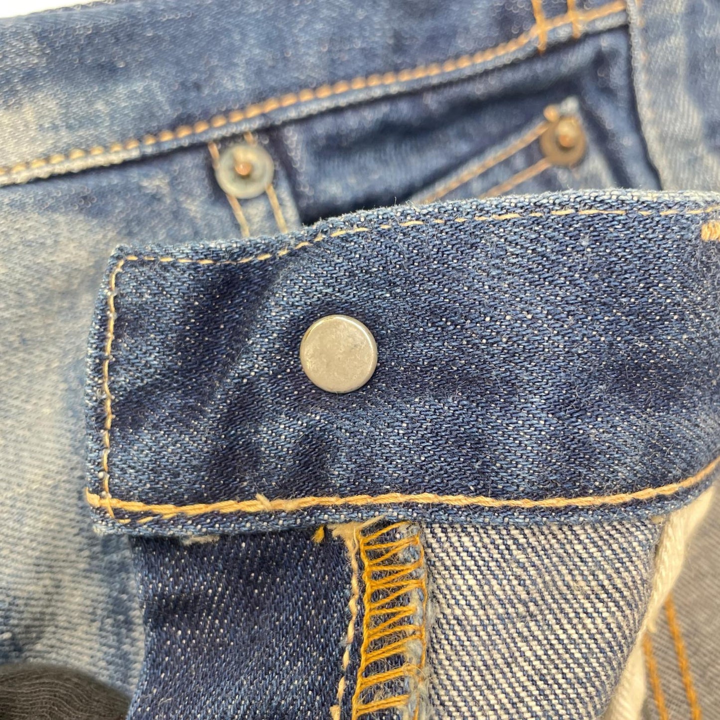 LEVI'S リーバイス 00年製 インディゴ ボタン裏555 バレンシア工場 501XX ボタンフライ ストレートデニムパンツ ボトムス