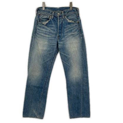 LEVI'S リーバイス 37501-006 インディゴ 37年復刻 シンチバック 501 ストレートデニムパンツ ボトムス