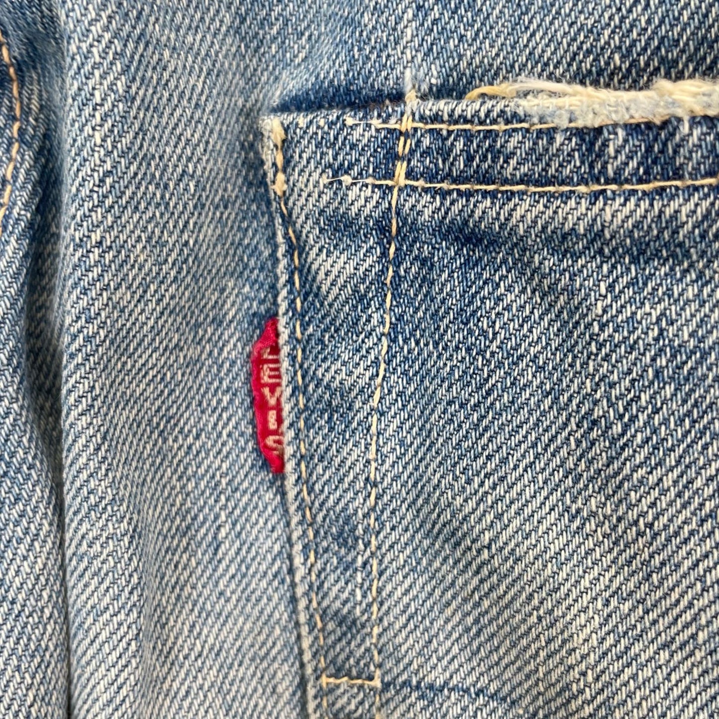 LEVI'S リーバイス 37501-006 インディゴ 37年復刻 シンチバック 501 ストレートデニムパンツ ボトムス
