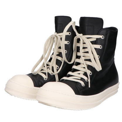 Rick Owens リックオウエンス 国内正規 RU02E1890 SNEAKERS/スニーカーズ（旧RAMONES/ラモーンズ ）レザー ハイカットスニーカー シューズ