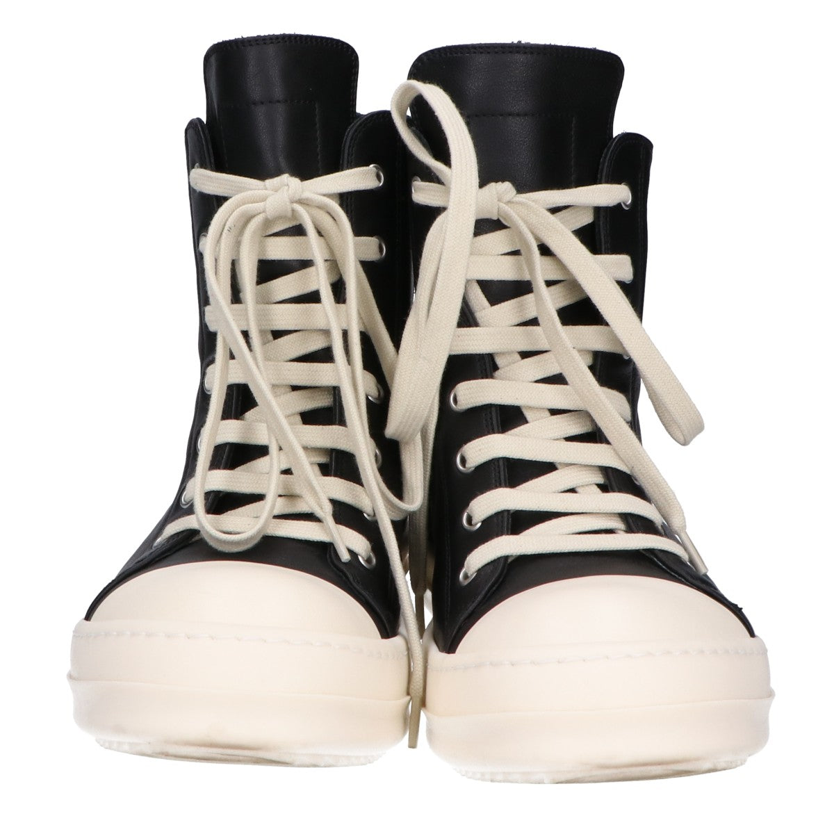 Rick Owens リックオウエンス 国内正規 RU02E1890 SNEAKERS/スニーカーズ（旧RAMONES/ラモーンズ ）レザー ハイカットスニーカー シューズ
