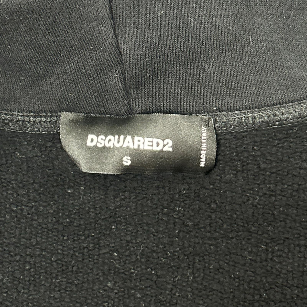 DSQUARED2 ディースクエアード S79HG0004 ブラック ICON ジップアップ ジャケット トップス
