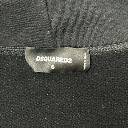 DSQUARED2 ディースクエアード S79HG0004 ブラック ICON ジップアップ ジャケット トップス