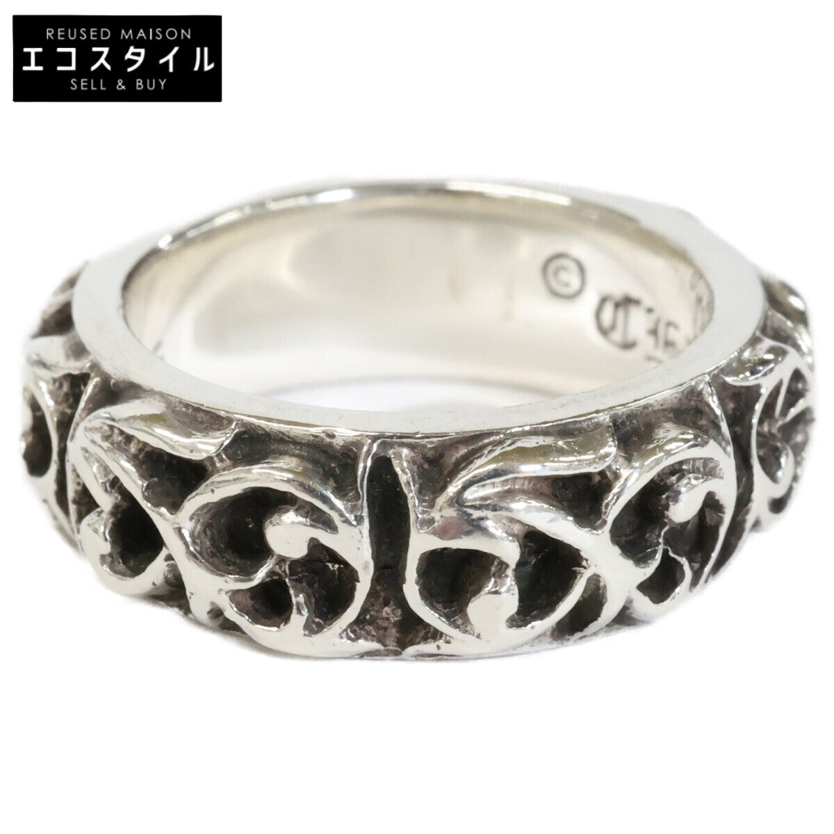 Chrome hearts クロムハーツ 925 エタニティヴァインバンド リング 指輪