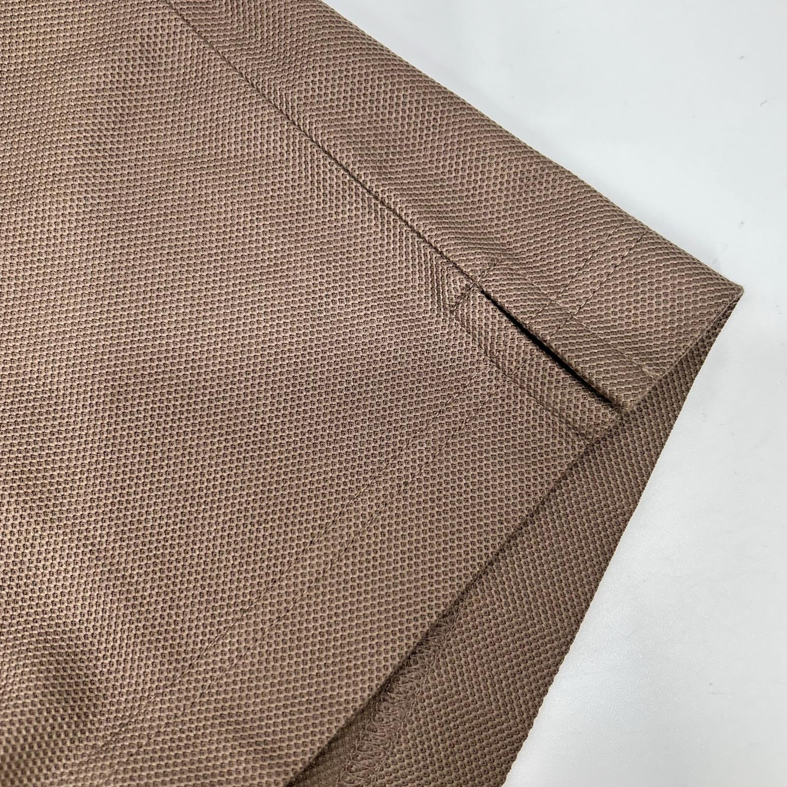 BURBERRY バーバリー 26SS 81326081 セピアブラウン チェックカラー コットンポロシャツ トップス