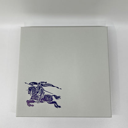 BURBERRY バーバリー 26SS 81326081 セピアブラウン チェックカラー コットンポロシャツ トップス