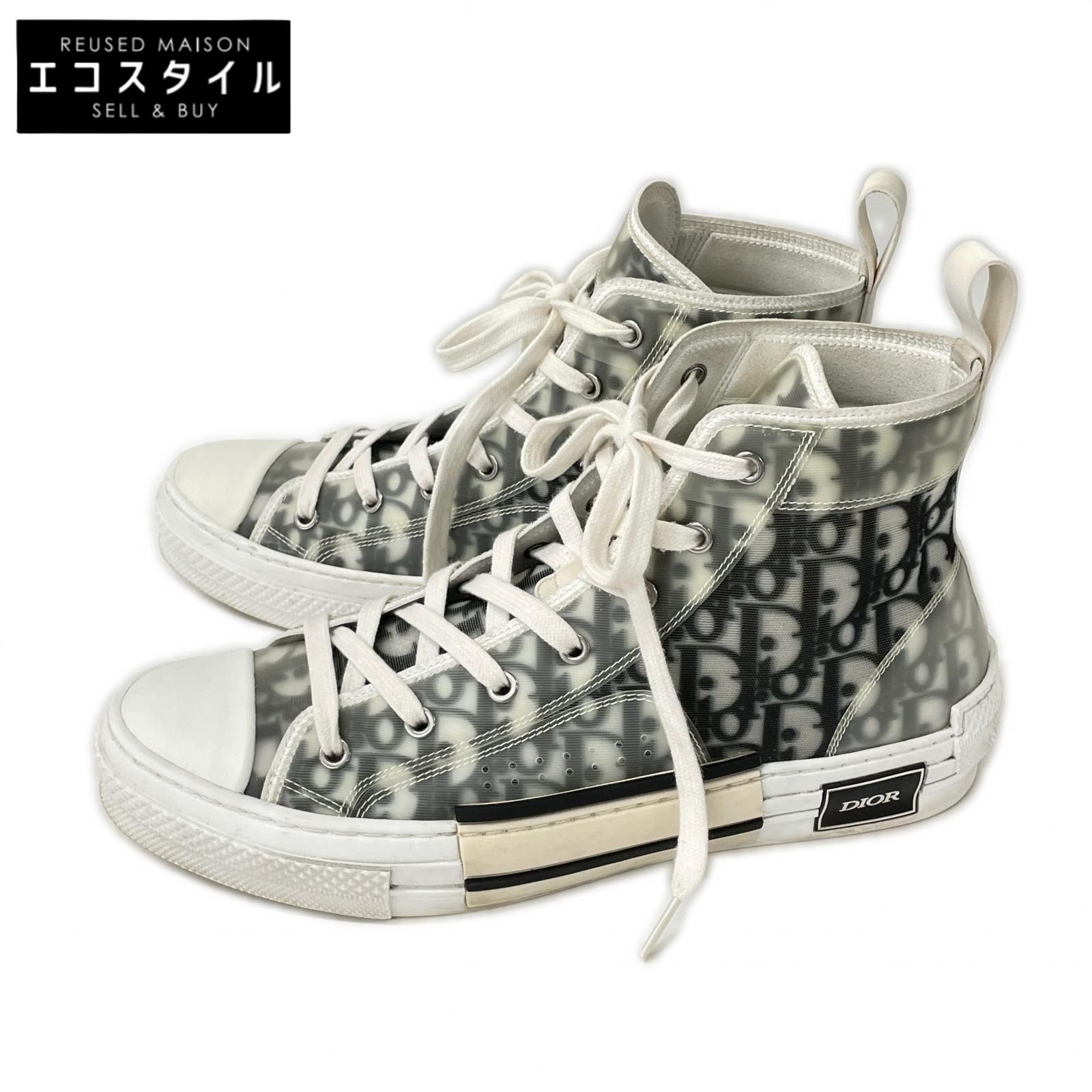 DIOR ディオール 3SH118YJP06943 B23 ディオール オブリーク ハイトップ スニーカー シューズ