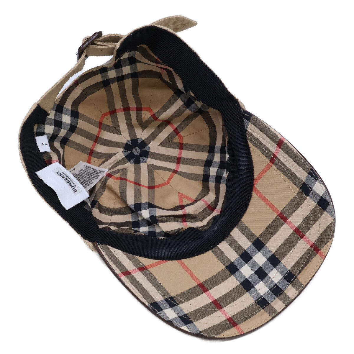 BURBERRY バーバリー 【即決/国内正規】ITFACPRO15CHI TBロゴ刺繍 6パネル ベースボールキャップ 帽子