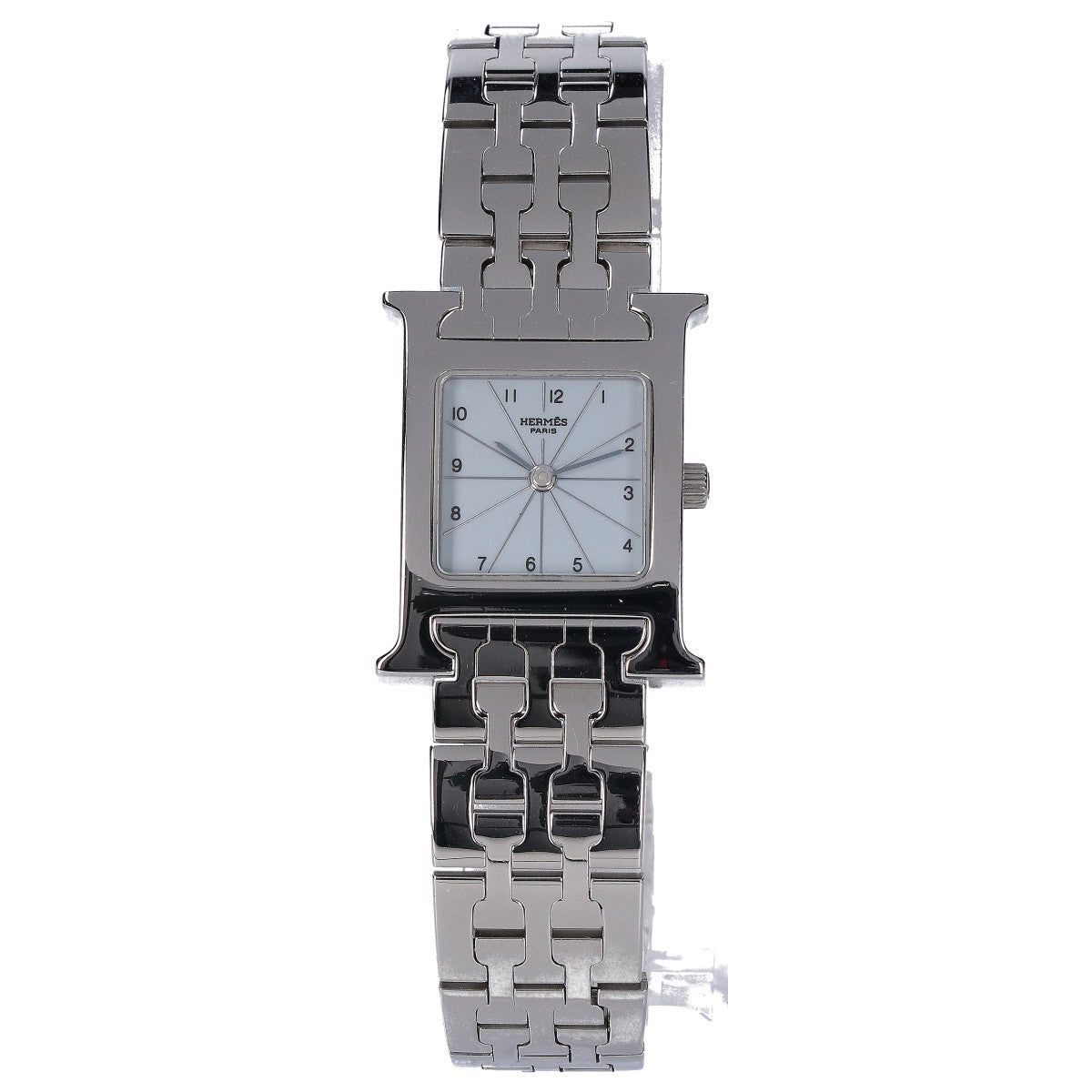 HERMES エルメス 新品仕上げ済み HH1.210 Hウォッチ クオーツ 腕時計