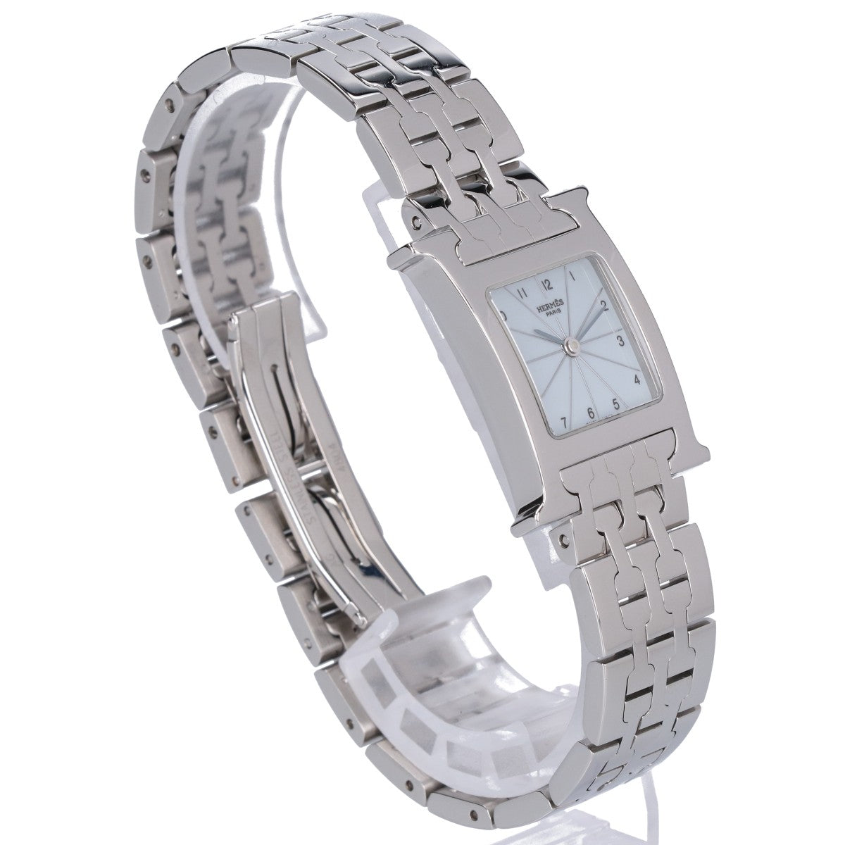 HERMES エルメス 新品仕上げ済み HH1.210 Hウォッチ クオーツ 腕時計