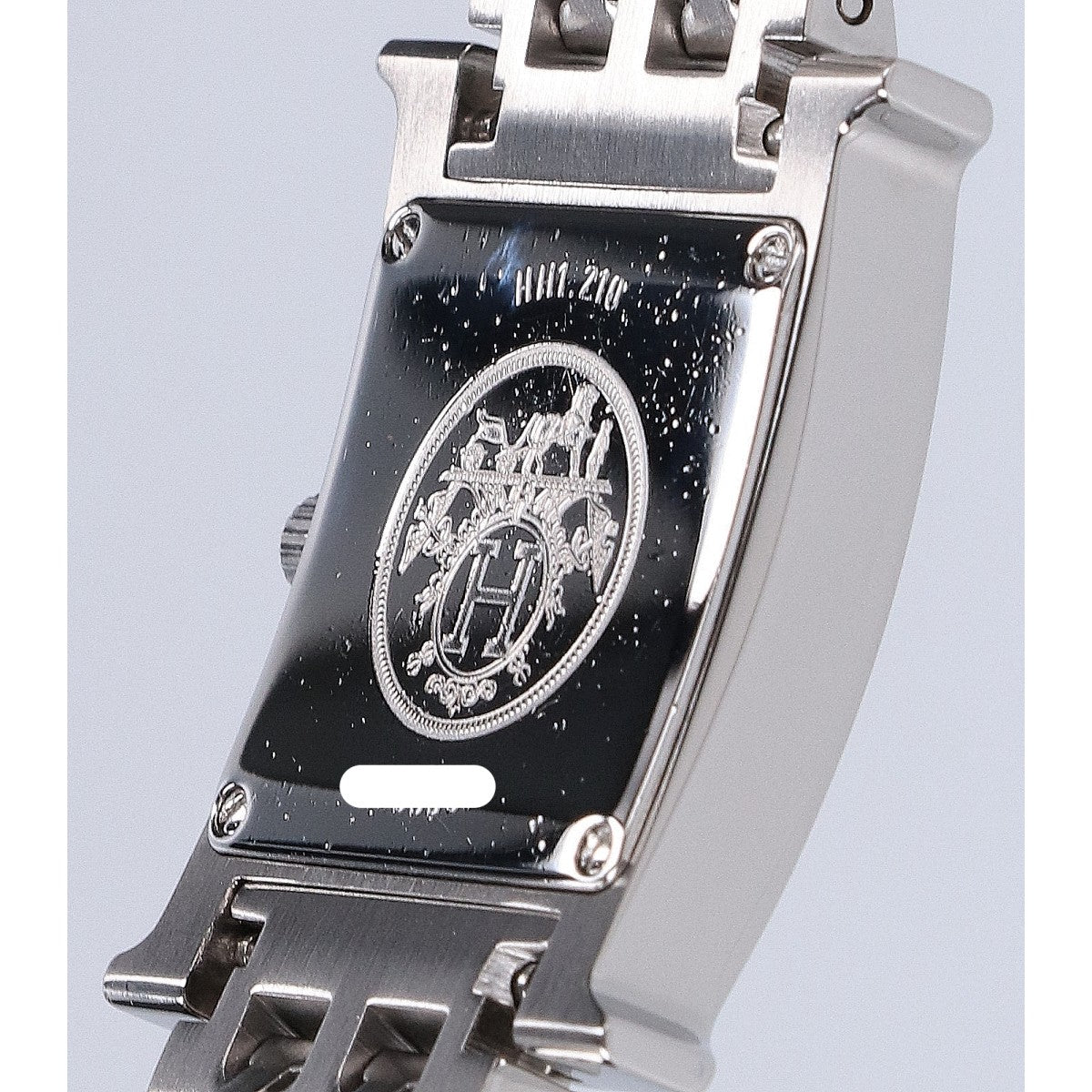 HERMES エルメス 新品仕上げ済み HH1.210 Hウォッチ クオーツ 腕時計