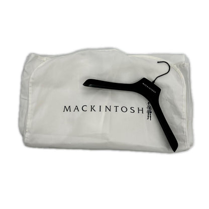 MACKINTOSH マッキントッシュ 22AW L222MO1103FEX2K ブラック HUMBIE DOUBLE SHORT EX ウール×キュプラ 金ボタン ステンカラーコート コート
