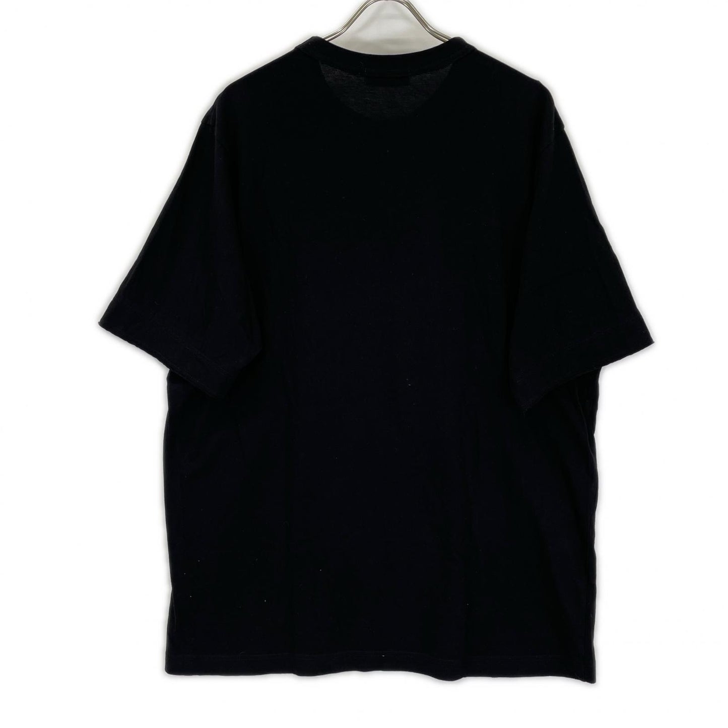 Yohji Yamamoto POUR HOMME ヨウジヤマモトプールオム HP-T97-087 ブラック ウルティマ ジャージー ショートスリーブ ポケット Tシャツ B トップス
