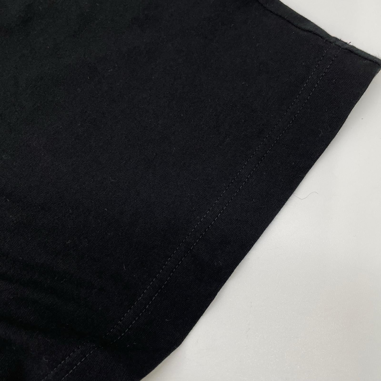 Yohji Yamamoto POUR HOMME ヨウジヤマモトプールオム HP-T97-087 ブラック ウルティマ ジャージー ショートスリーブ ポケット Tシャツ B トップス