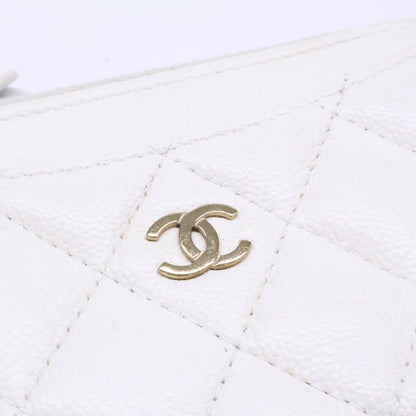 CHANEL シャネル AP3179 キャビアスキン マトラッセ L字ファスナー カード コインケース