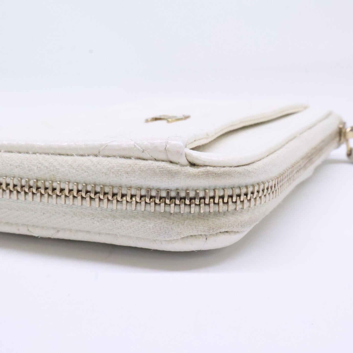 CHANEL シャネル AP3179 キャビアスキン マトラッセ L字ファスナー カード コインケース