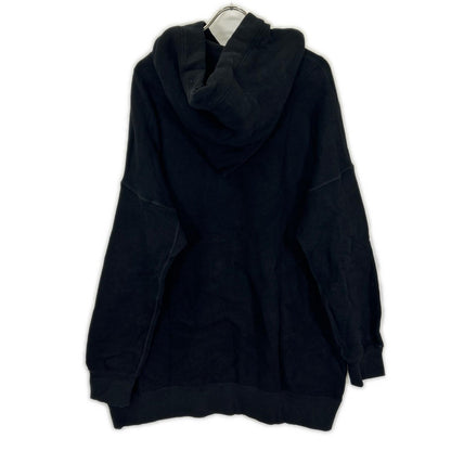 VivienneWestwoodRedLabel ヴィヴィアンウエストウッドレッドレーベル ブラック×ブルー コットン オーブ エンブレムプリント ロングパーカー トップス