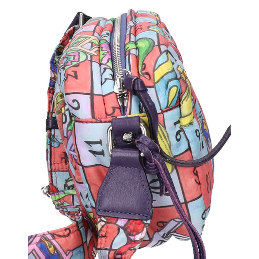 VivienneWestwood ヴィヴィアンウエストウッド 【美品】SNAKES AND LADDERS ナイロン ショルダーバッグ