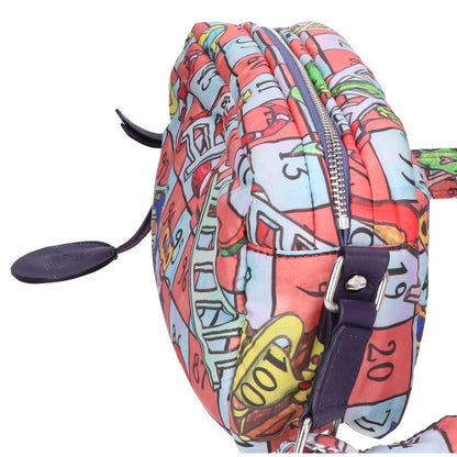 VivienneWestwood ヴィヴィアンウエストウッド 【Excellent Condition】SNAKES AND LADDERS Nylon Shoulder Bag